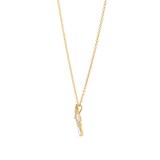 Mappin & Webb Vinea 18ct Yellow Gold 0.40cttw Diamond Pendant