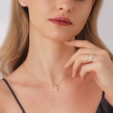 Mappin & Webb Vinea 18ct Yellow Gold 0.40cttw Diamond Pendant
