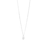 Goldsmiths 9ct White Gold 0.20cttw Brilliant Cut Diamond Solitaire Pendant