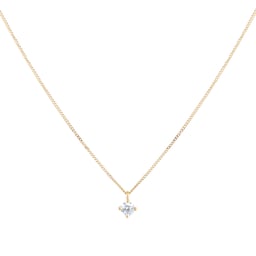 12143789 - 9ct Yellow Gold 0.20cttw Brilliant Cut Diamond Solitaire Pendant