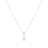 Mappin & Webb Platinum 0.70cttw GIA Pear Cut Diamond Pendant