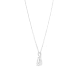 Mappin & Webb Platinum 0.70cttw GIA Pear Cut Diamond Pendant