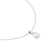 Mappin & Webb Platinum 0.70cttw GIA Pear Cut Diamond Pendant
