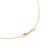 Goldsmiths 9ct Yellow Gold 0.25cttw Diamond Double Row Circle Pendant