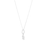 Goldsmiths 9ct White Gold Diamond Star Pendant