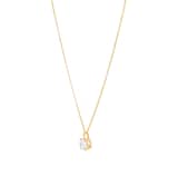 Mappin & Webb 18ct Yellow Gold 0.50cttw Round Brilliant Cut Diamond Pendant