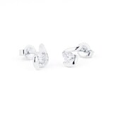 Goldsmiths 9ct Gold 0.25ct Wrapped In Love Diamond Earrings
