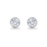 Mappin & Webb Gossamer 18ct White Gold 0.49cttw Diamond Stud Earrings