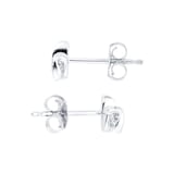 Goldsmiths 9ct White Gold 0.15ct Wrapped In Love Diamond Earrings