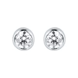 Mappin & Webb Gossamer 18ct White Gold 0.33cttw Diamond Stud Earrings