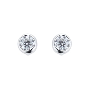 Mappin & Webb Gossamer 18ct White Gold 0.15cttw Brilliant Cut Diamond Stud Earrings