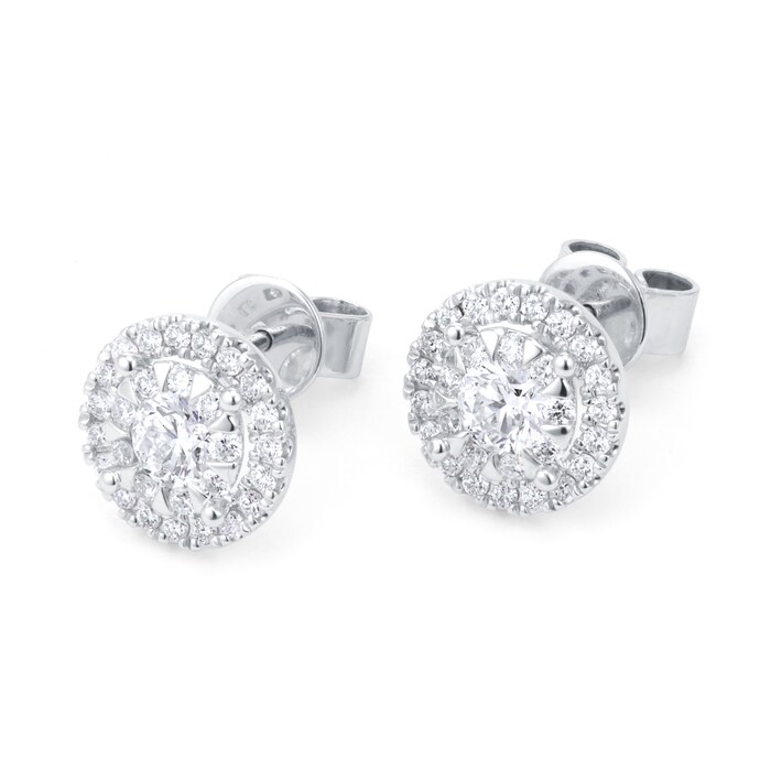 Mappin & Webb Masquerade 1.00cttw Diamond Stud Earrings