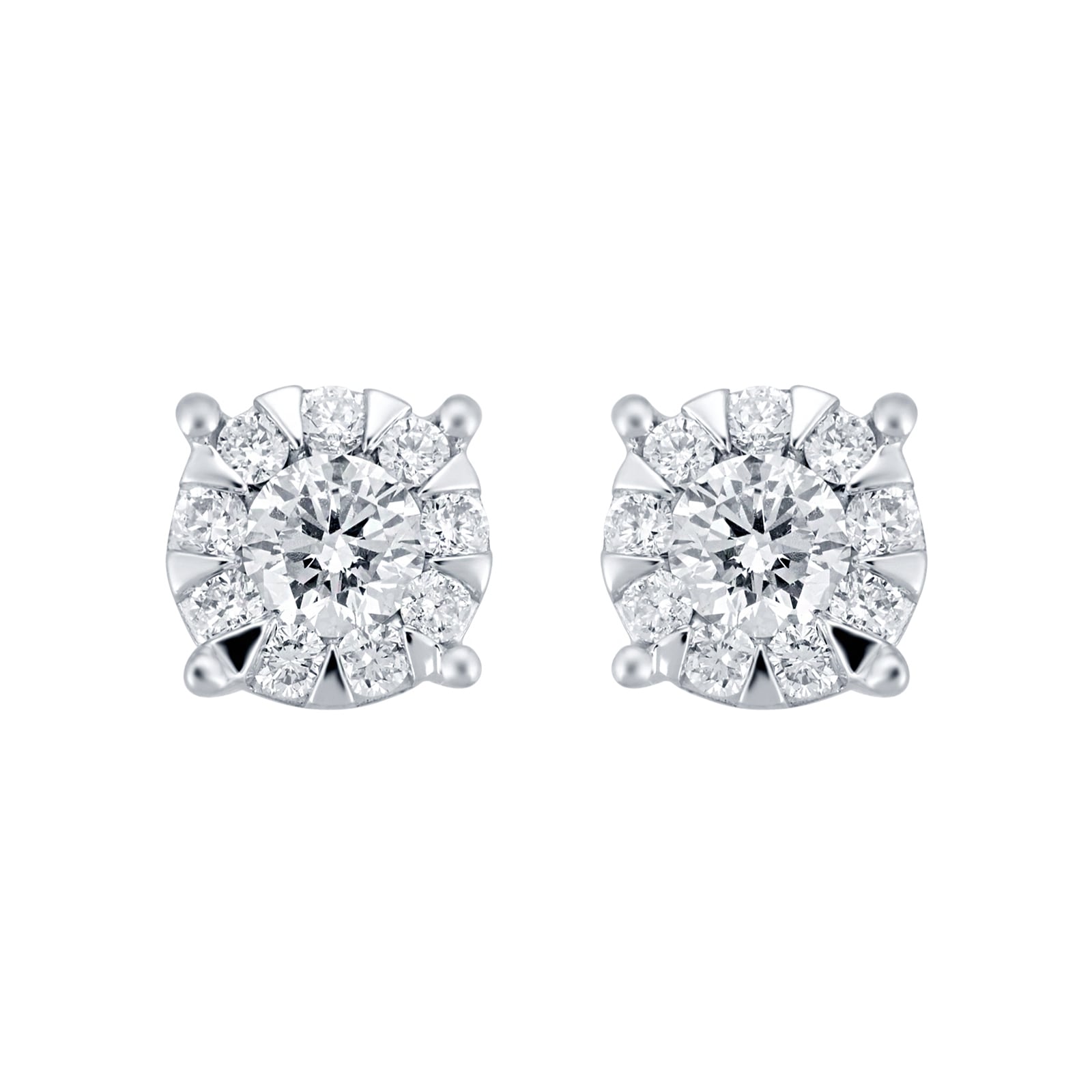 Mappin & Webb Brilliant Cut 0.49ct Solitaire Style Studs