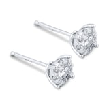 Mappin & Webb Brilliant Cut 0.49ct Solitaire Style Studs