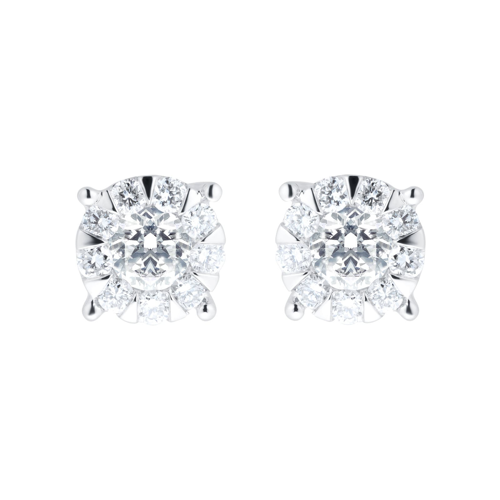 Masquerade 0.67ct Diamond Stud Earrings