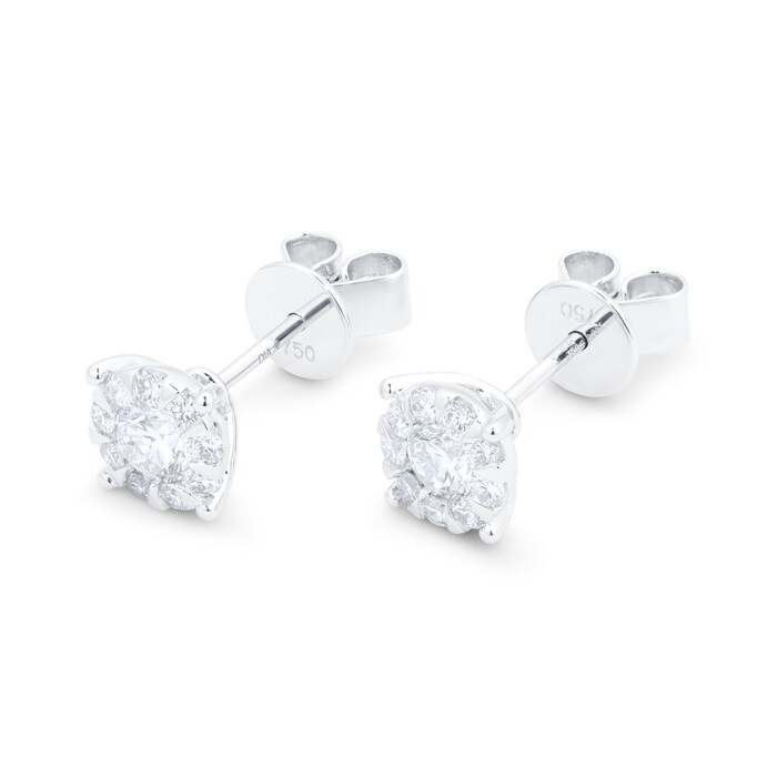 Mappin & Webb Masquerade 0.67ct Diamond Stud Earrings