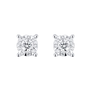 Mappin & Webb Masquerade 0.34ct Diamond Stud Earrings