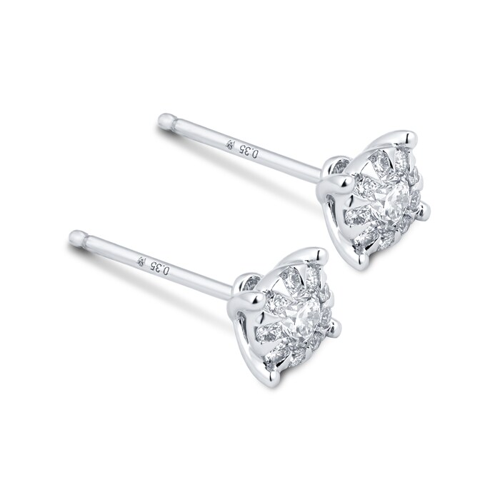 Mappin & Webb Masquerade 0.34ct Diamond Stud Earrings