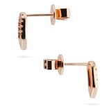 Mappin & Webb Harmony 18ct Rose Gold 0.10cttw Diamond Stud Drop Earrings
