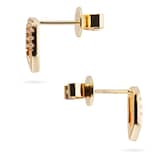 Mappin & Webb Harmony 18ct Yellow Gold 0.10cttw Diamond Stud Drop Earrings
