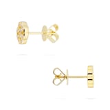 Mappin & Webb Empress 18ct Yellow Gold 0.12cttw Diamond Stud Earrings