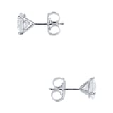 Mappin & Webb Platinum 2.01ct Diamond Stud Earrings