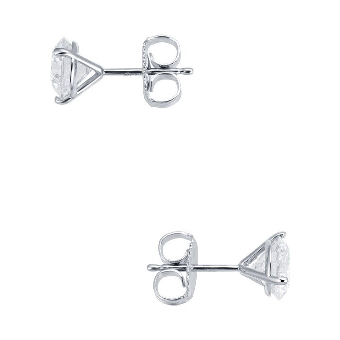 Mappin & Webb Platinum 2.05ct Diamond Stud Earrings