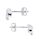 Goldsmiths 9ct White Gold 0.25ct Wrapped In Love Goldsmiths Brightest Diamond Earrings