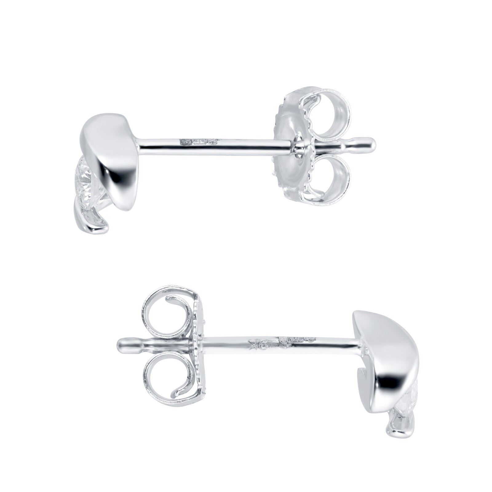 Goldsmiths 9ct White Gold 0.15ct Wrapped In Love Goldsmiths Brightest Diamond Earrings Goldsmiths 9ct White Gold 0.15ct Wrapped In Love Goldsmiths Brightest Diamond Earrings