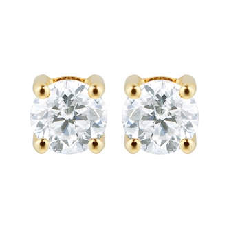 Mappin & Webb Libretto 18ct Yellow Gold 0.50cttw Diamond Earrings Mappin & Webb Libretto 18ct Yellow Gold 0.50cttw Diamond Earrings
