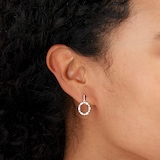 Mappin & Webb Renee 18ct White Gold 0.58cttw Diamond Circle Earrings