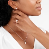 Mappin & Webb Renee 18ct White Gold 0.68cttw Mixed Cut Diamond Stud Earrings