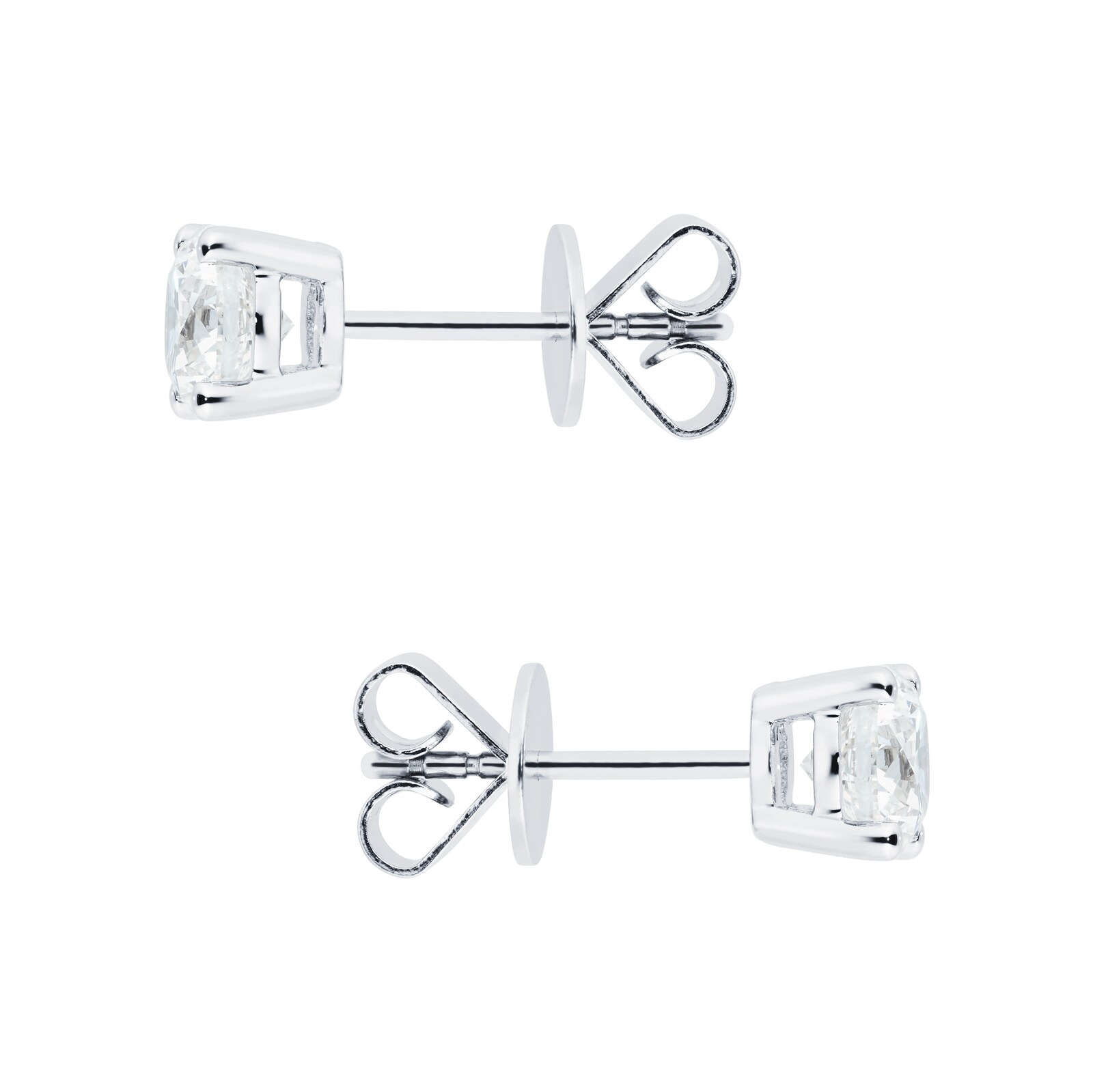 Mappin & Webb Platinum 1.50cttw Diamond Stud Earrings
