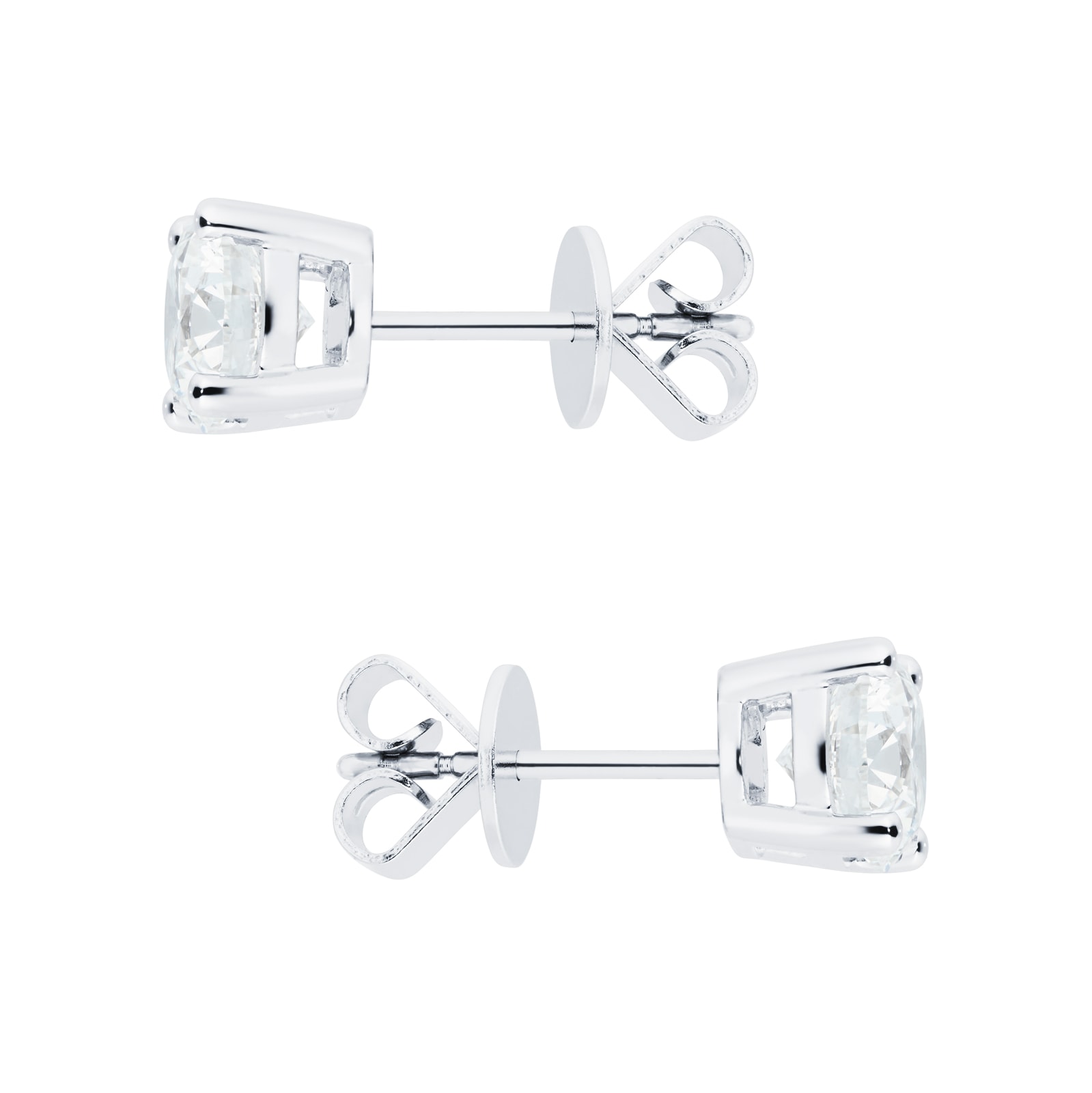 Mappin & Webb Platinum 2.5cttw Diamond Stud Earrings