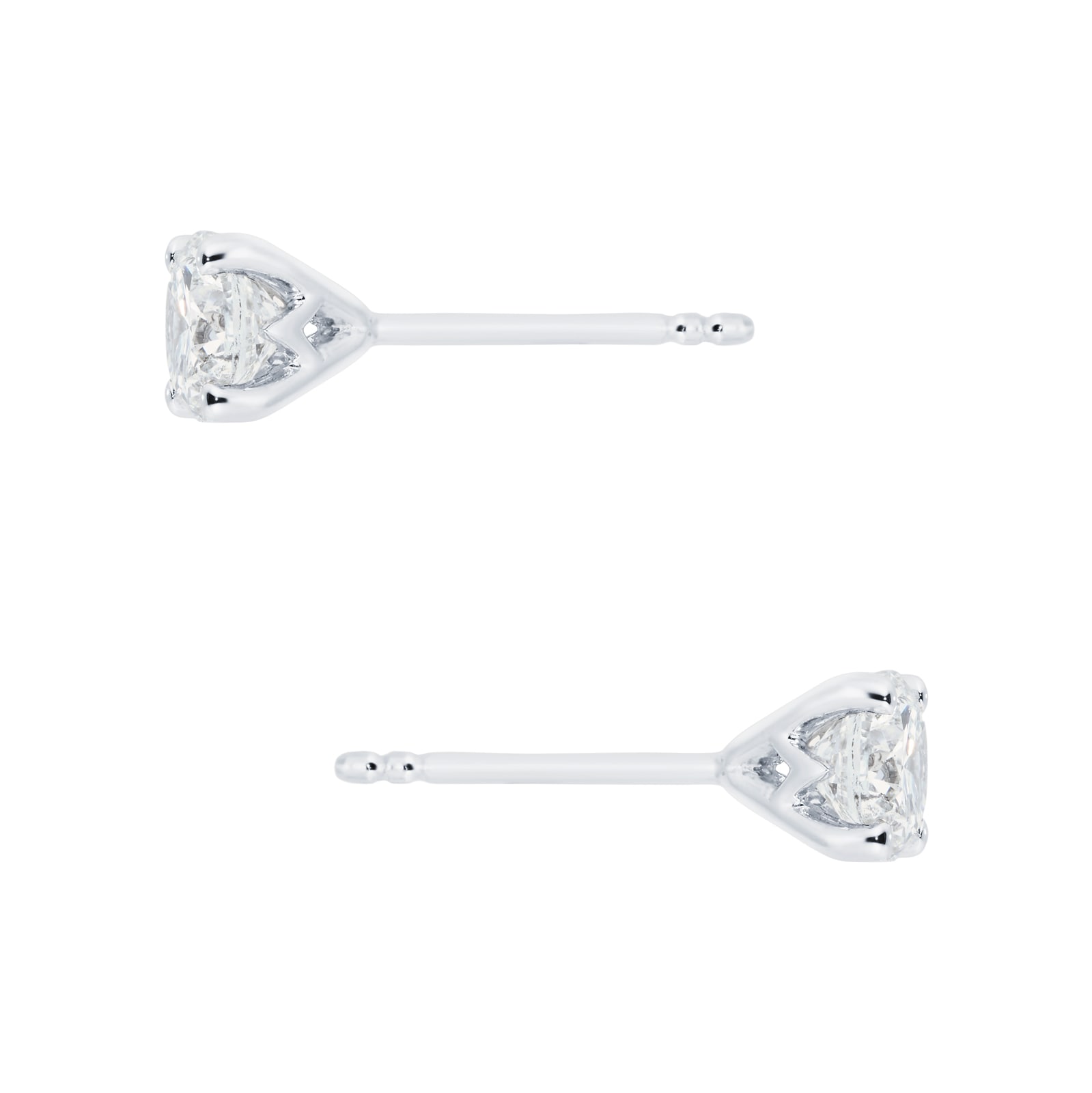 Mappin & Webb 18ct White Gold 1.00cttw Diamond Stud Earrings Mappin & Webb 18ct White Gold 1.00cttw Diamond Stud Earrings