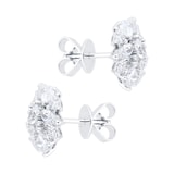 Mappin & Webb Riveret 18ct White Gold 1.50cttw Mixed Cut Diamond Stud Earrings