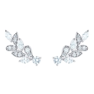 Mappin & Webb Vinea 18ct White Gold 0.50cttw Diamond Climber Earrings