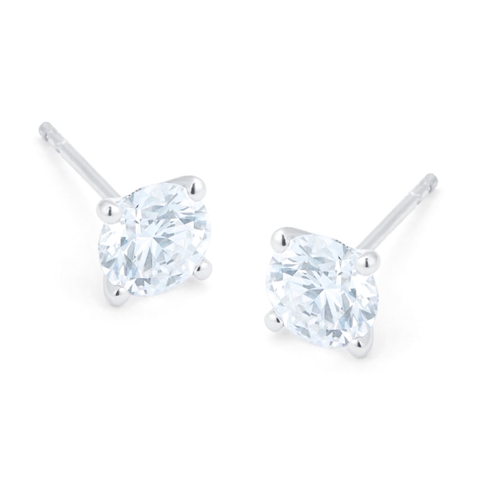Mappin & Webb Platinum 2.00cttw Diamond Stud Earrings