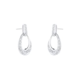 Goldsmiths 9ct White Gold 0.10cttw Diamond Earrings