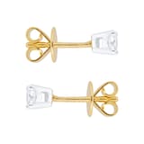 Goldsmiths 18ct Yellow Gold 0.25cttw Diamond Stud Earrings