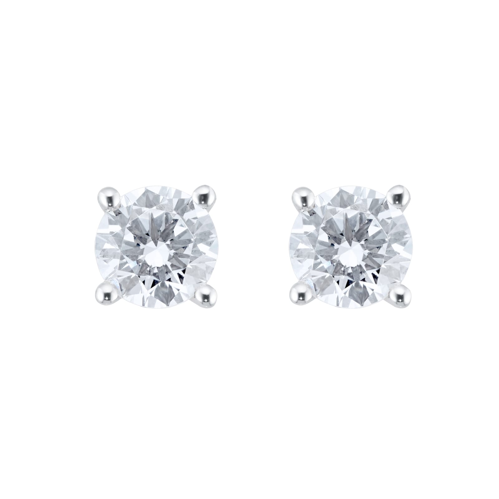 Diamond Earrings, Yellow & White Gold Diamond Studs & Drop Earrings for ...