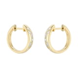 Mappin & Webb Gossamer 18ct Yellow Gold 0.30cttw Diamond Hoop Earrings