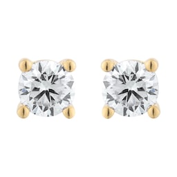12153560 - 9ct Yellow Gold 0.50cttw Diamond Stud Earrings