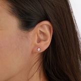Best Luxury 
Exclusive 18ct Yellow Gold 0.50cttw Brilliant Cut Solitaire Diamond Stud Earrings