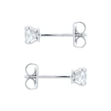 Best Luxury 
Exclusive 18ct White Gold 0.70cttw Brilliant Cut Solitaire Diamond Stud Earrings