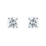 Goldsmiths 18ct White Gold 0.25cttw Diamond Stud Earrings
