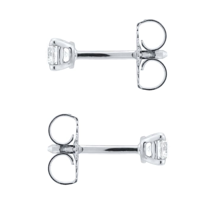 Goldsmiths 18ct White Gold 0.25cttw Diamond Stud Earrings