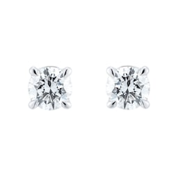 12153582 - 18ct White Gold 0.50cttw Diamond Stud Earrings