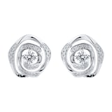 Mappin & Webb Limited Edition 18ct White Gold 0.51cttw Diamond Stud Earrings
