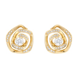 12153603 - Limited Edition 18ct Yellow Gold 0.51cttw Diamond Stud Earrings